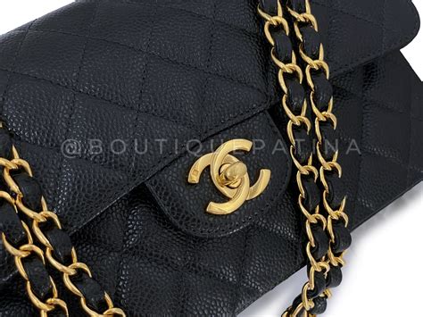 chanel classic black bag small